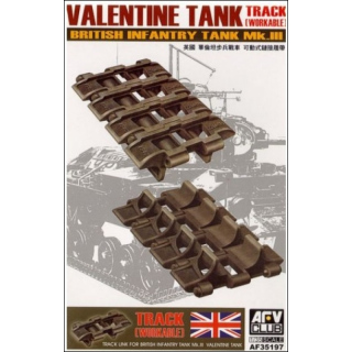 Valentine Tank Track (workable) - AFV Club 1/35