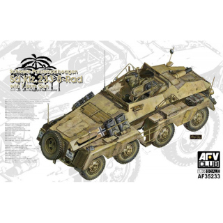 Sd.Kfz. 233 schw. Panzersphwagen (8-Rad) w. 7,5cm Gun - AFV Club 1/35