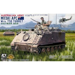 Australian Army M113A1 APC w. T50 Turret (Vietnam War) - AFV Club 1/35