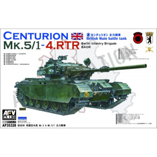 Centurion Mk.5/1-4.RTR (Berlin Inf. Brigade - BAOR) - AFV Club 1/35