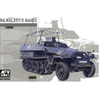 Sd.Kfz. 251/3 Ausf. C mittlerer Funkpanzerwagen - AFV Club 1/35