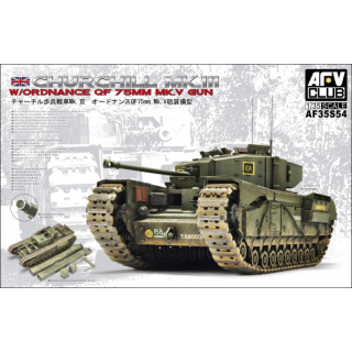 Churchill Mk.III w. QF 75mm Mk.V Gun - AFV Club 1/35