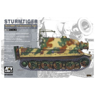 Sturmtiger (38cm RW61 auf Sturmmörser Tiger) - AFV Club 1/48