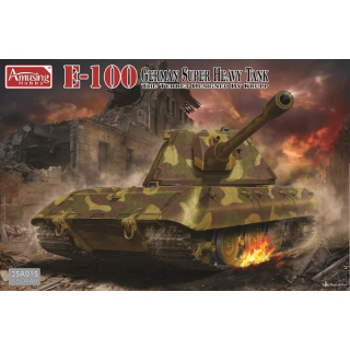 E-100 Super Heavy Tank (Krupp-Turm) - Amusing Hobby 1/35