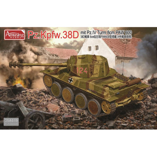 Pz.Kpfw.38D mit Pz.IV Turm 8cm PAW 600 - Amusing Hobby 1/35