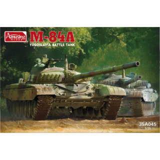 Yugoslavia Battle Tank M-84A - Amusing Hobby 1/35