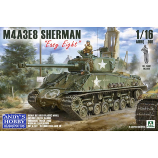 M4A3E8 Sherman Easy Eight - Andys Hobby HQ 1/16