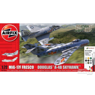 Mig 17F Fresco Douglas A-4B Skyhawk Dogfight Double