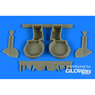 Spitfire Mk.IXc wheel bay for Revell