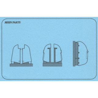 Hawker Hurricane Control Surfaces - Aires 1/48