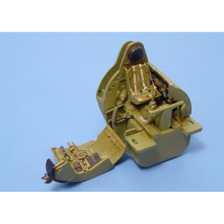 F4F-4 Wildcat Cockpit Set - Aires 1/48
