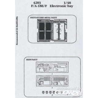 F/A-18E/F Super Hornet Electronic Bay - Aires 1/48