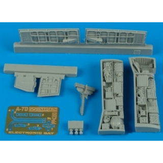 A-7D Corsair II Electronic Bay - Aires 1/48