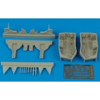 F6F-3/5 Hellcat Wheel Bay - Aires 1/48