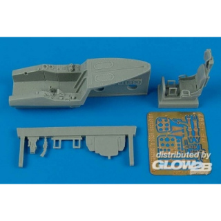 Focke-Wulf Ta-183 A Cockpit Set - Aires 1/48