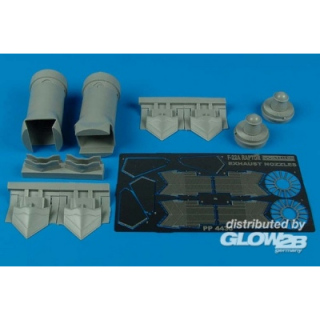 F-22A Raptor Exhaust Nozzle - Aires 1/48
