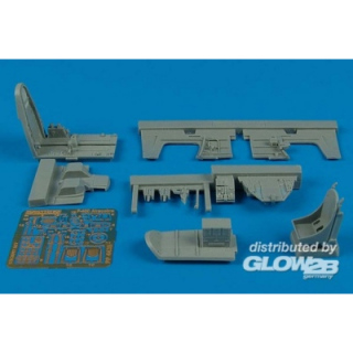 P-400 Airacobra Cockpit Set - Aires 1/48