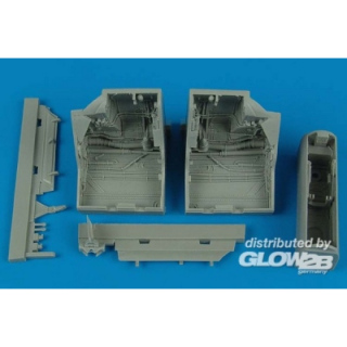F-22A Raptor Wheel Bays - Aires 1/48
