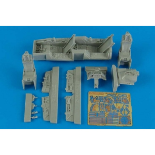 F-16B Fighting Falcon Cockpit Set - Aires 1/48