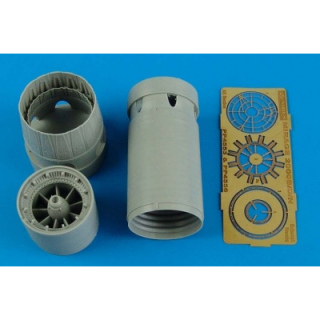 Mirage 2000 C/B/D/N Exhaust Nozzle (opened) - Aires 1/48