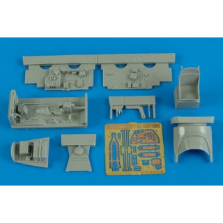 P-38J Lightning Cockpit Set - Aires 1/48