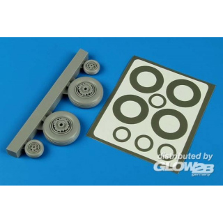S2F Tracker wheels & p. masks f. Kinetic