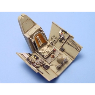 Messerschmitt Bf 109 E-3/E-4 Cockpit Set - Aires 1/72