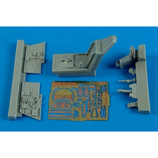 Messerschmitt Bf 109 E-3/E-4 Cockpit Set - Aires 1/72