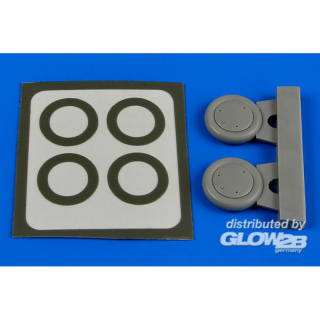 Gloster Gladistor wheels & paint masks