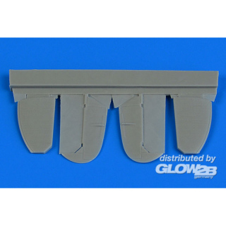 Spitfire Mk.IX control surfaces (metal) for Eduard