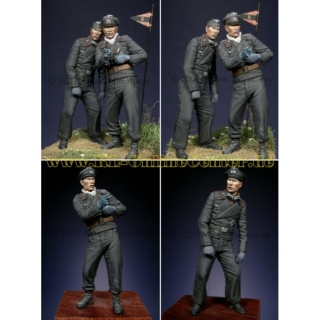 German Panzer Crew Set (Early WWII) - Alpine Miniatures 1/35