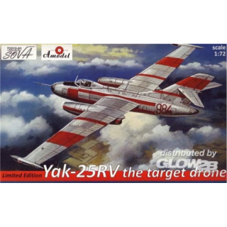 Yakovlev Yak-25RV the Target Drone - Amodel 1/72