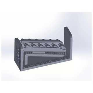 1/32 Exhausts Detail Set 3D print for Messerschmitt Bf 109K-4 (Kotare)