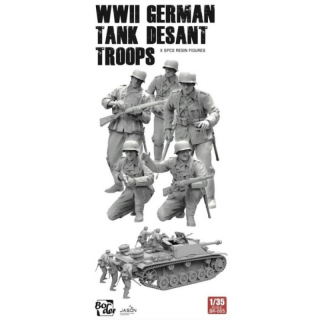 WWII German Tank Desant Troops - Border Model 1/35