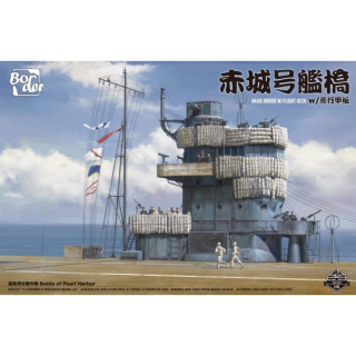 Akagi Bridge w. Flight Deck (Battle of Pearl Harbor) - Border Model 1/35