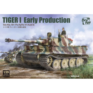 Panzer VI Tiger I Ausf. E (frh) - Border Model 1/35