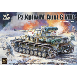 Panzer IV Ausf. G (mittel) Kharkov 1943 - Border Model 1/35