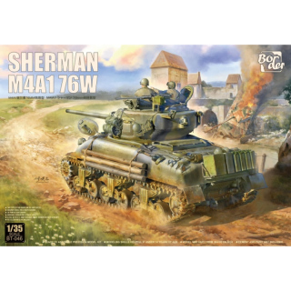 Sherman M4A1 76W - Border Model 1/35
