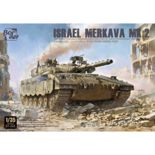 Israel Merkava Mk.2 w. Full Interior & Workable Tracks - Border Model 1/35