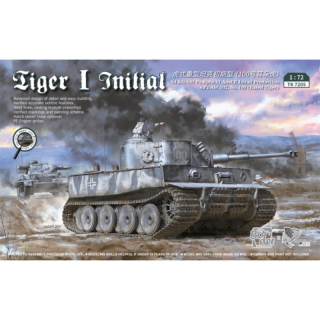 Tiger I initial Prod. s.Pz.Abt 502 No.100 (Eared Tiger) - Border Model 1/72