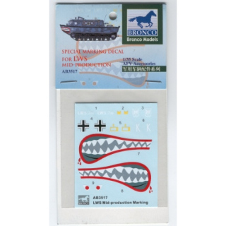 Special Marking Decal for LWS (mittel) - Bronco 1/35