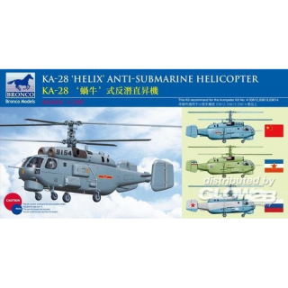 Kamov KA-28 HELIX Anti-Submarine Helicopter - Bronco 1/200