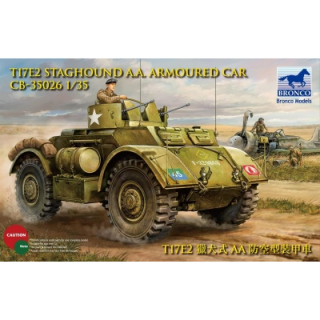 T17E2 Staghound AA Armored Car - Bronco 1/35