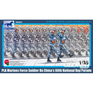 PLA Marines Force Soldier on National Day Parade - Bronco 1/35