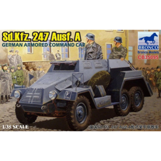 Sd.Kfz. 247 Ausf. A German Armored Command Car - Bronco 1/35