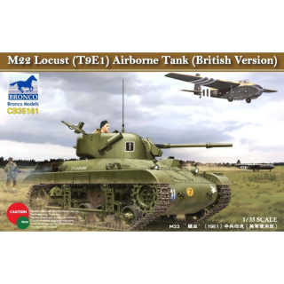 M22 Locust (T9E1) Airborne Tank (British Version) - Bronco 1/35