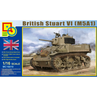 British Stuart VI (M5A1) - Classy Hobby 1/16