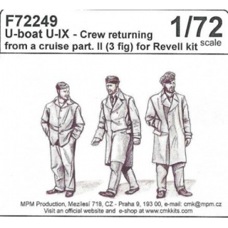 U-Boat U-IX Crew returning from a cruise pt.2 - CMK 1/72