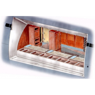 Dt. U-Boot Typ IX Front Crew Quarters - CMK 1/72