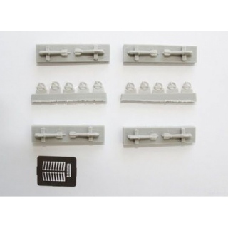 Bismarck Paravane (8pcs.) + Life Rings (10pcs.) - CMK 1/200